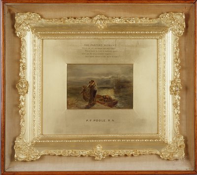 The Parting Moment, 1856 by Paul Falconer Poole